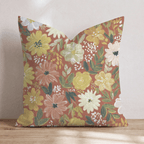 Autumn Bloom Throw Pillow - Hillcroft Home