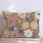 Autumn Bloom Throw Pillow - Hillcroft Home