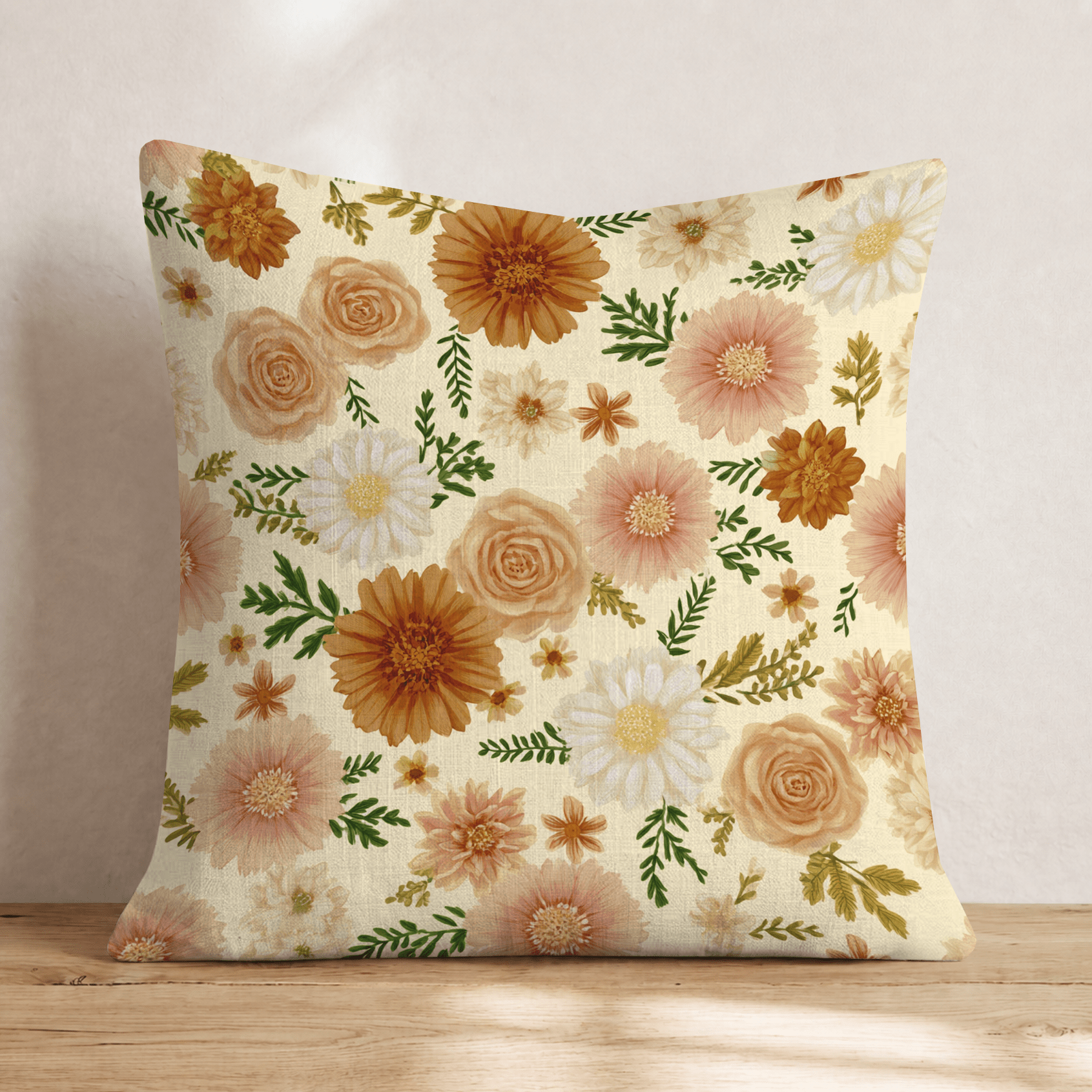 Autumn Blush Throw Pillow - Hillcroft Home