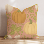 Autumn Botanica Throw Pillow - Hillcroft Home