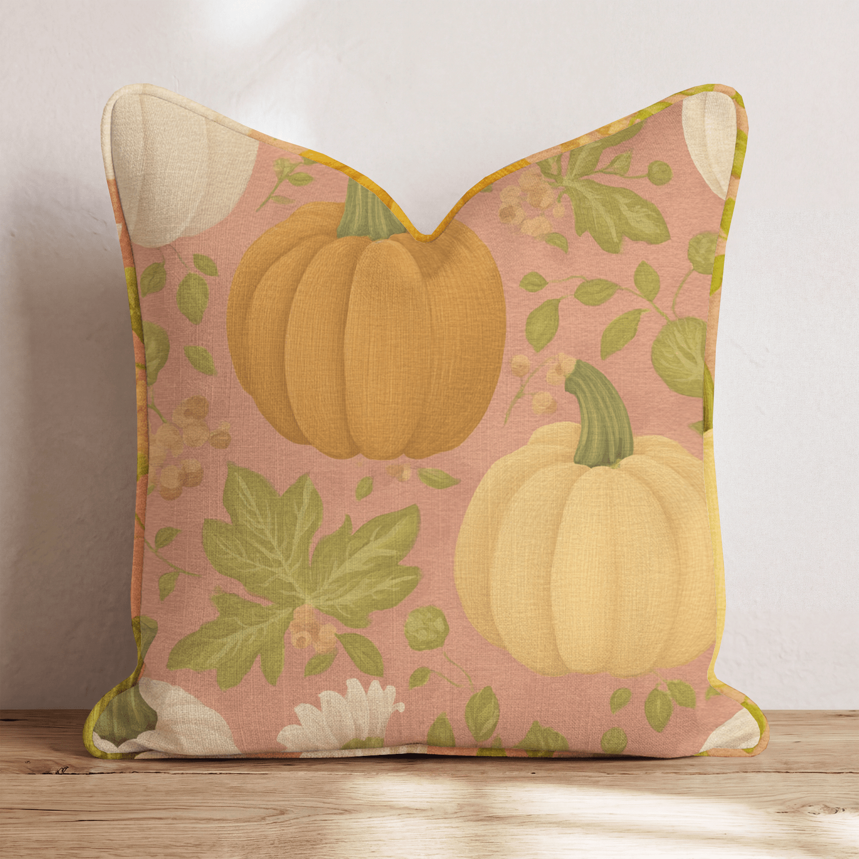 Autumn Botanica Throw Pillow - Hillcroft Home