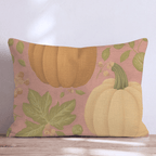 Autumn Botanica Throw Pillow - Hillcroft Home