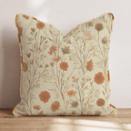 Autumn Botanicals Throw Pillow - Hillcroft Home