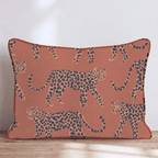 Autumn Cheetahs Throw Pillow - Hillcroft Home