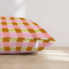Autumn Gingham Throw Pillow - Hillcroft Home