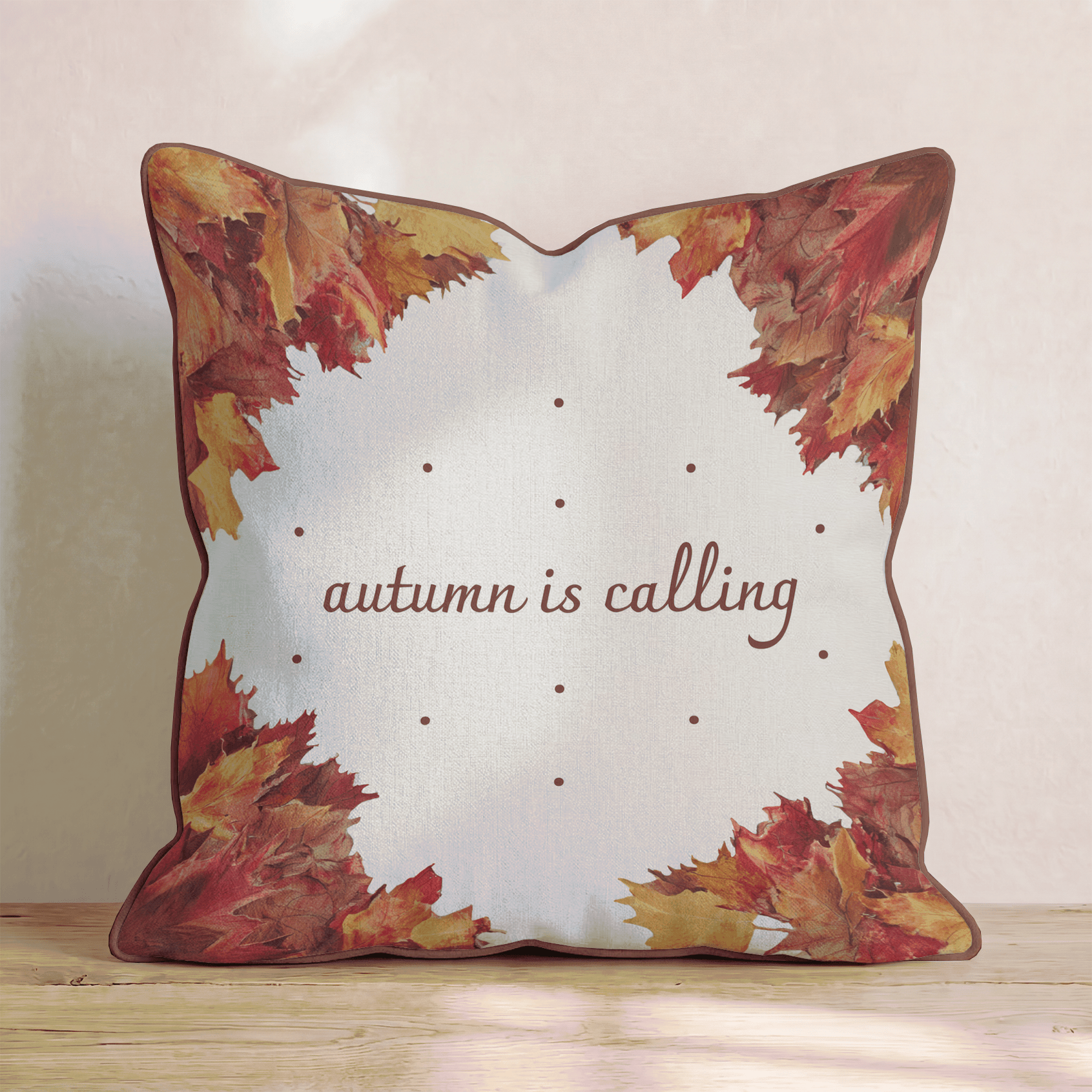 Autumn is Calling You Throw Pillow - Hillcroft Home