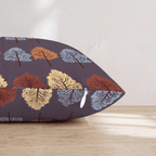 Autumn Orchard Rows Throw Pillow - Hillcroft Home