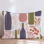 Autumn Wine Cellar Throw Pillow - Hillcroft Home