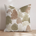 Autumnal Forest Throw Pillow - Hillcroft Home