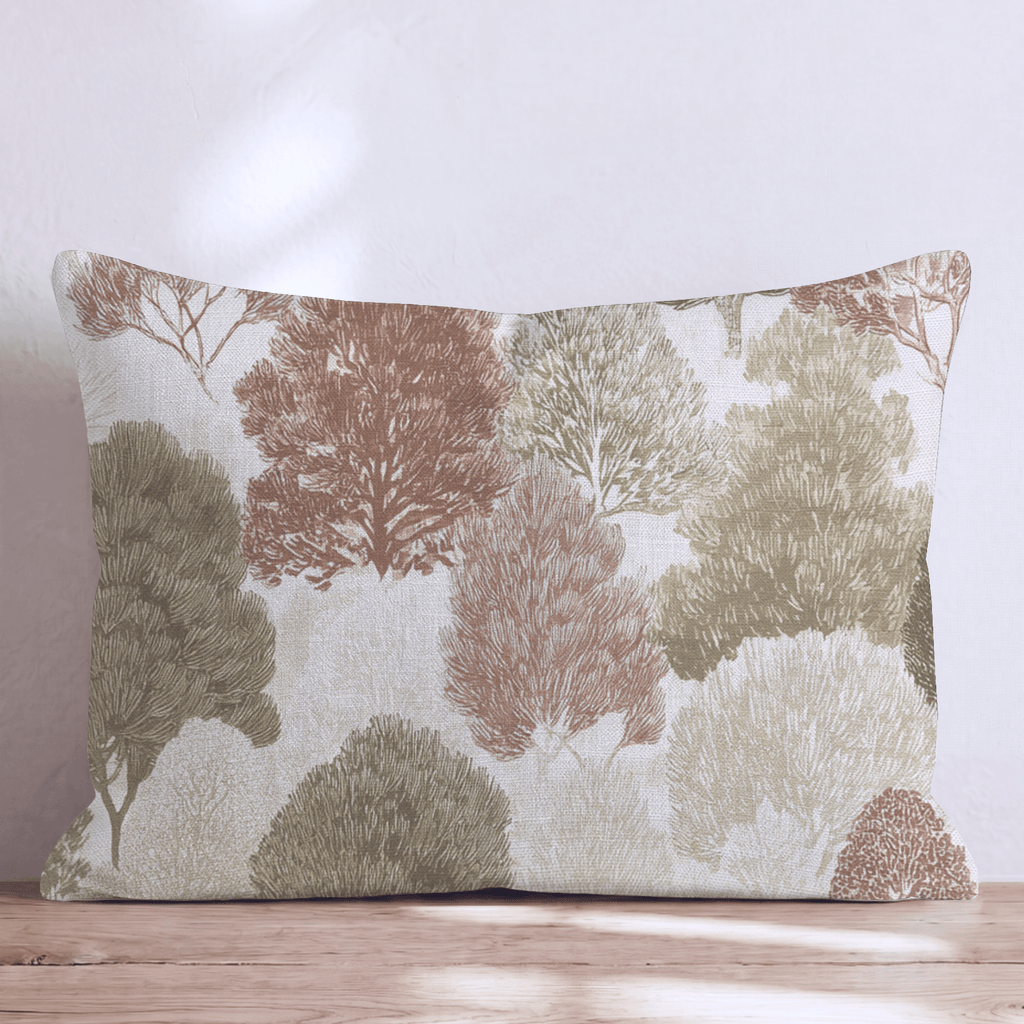 Autumnal Forest Throw Pillow - Hillcroft Home