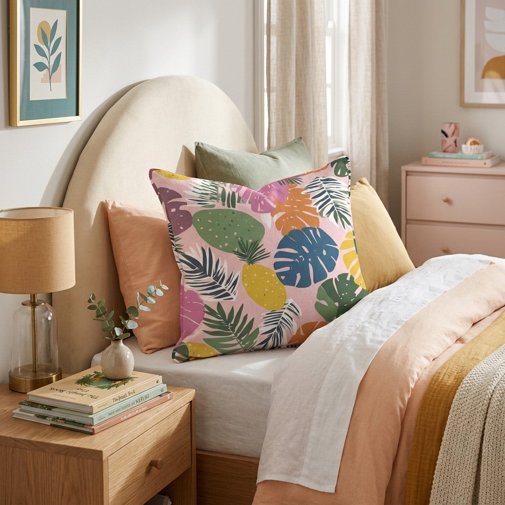 Velvet Moor Two Throw Pillow - Bedroom