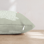 Baby Bunny Throw Pillow - Hillcroft Home