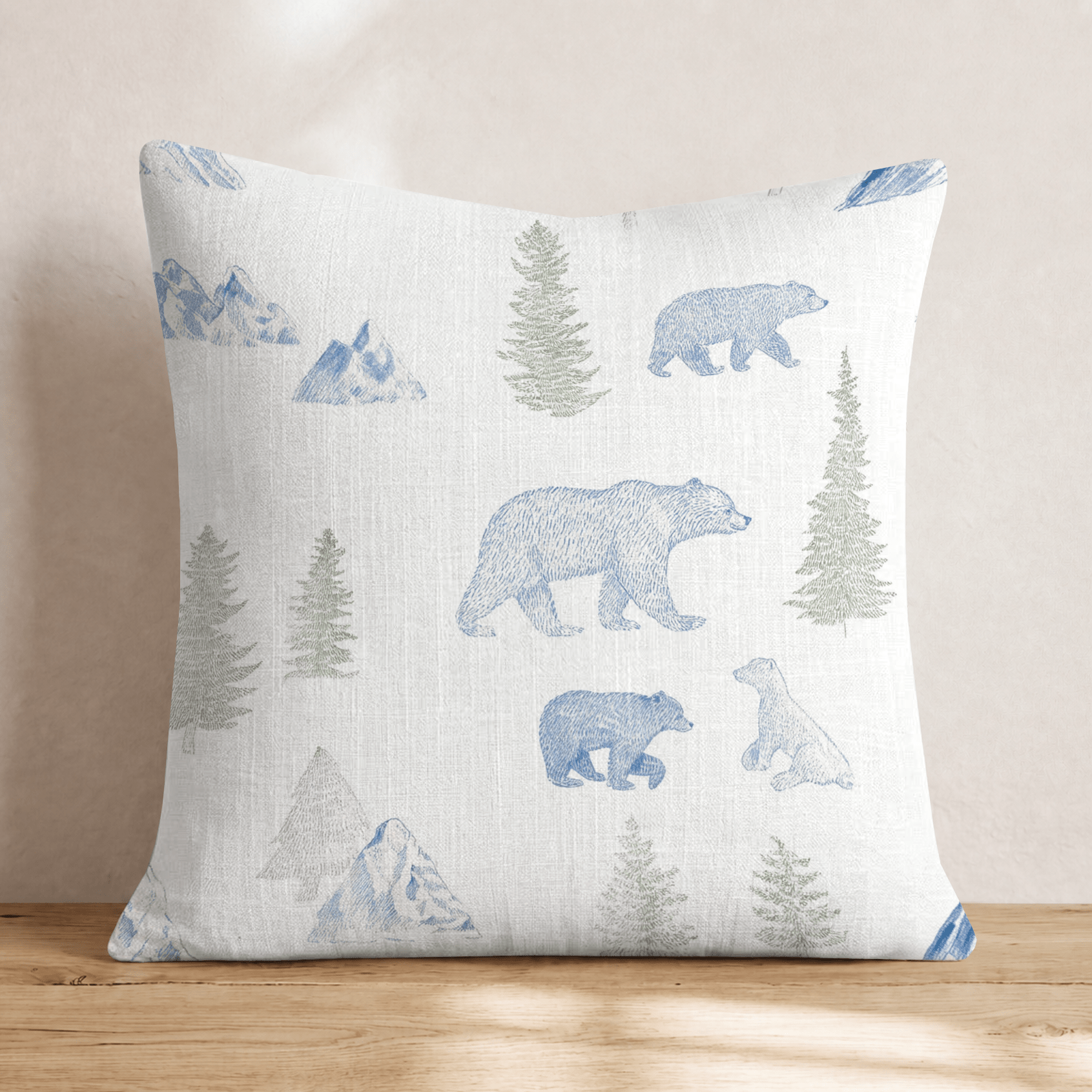 Baby Wild Adventures Throw Pillow - Hillcroft Home