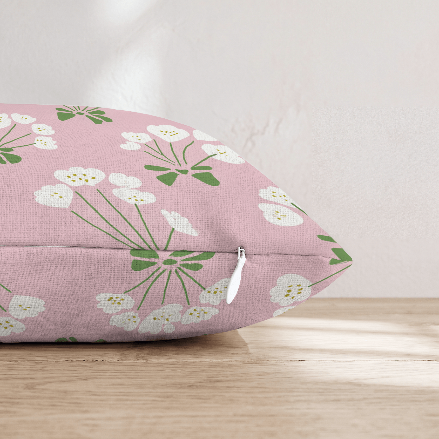 Baby's Breath Throw Pillow - Hillcroft Home