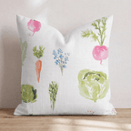 Backyard Garden Throw Pillow - Hillcroft Home