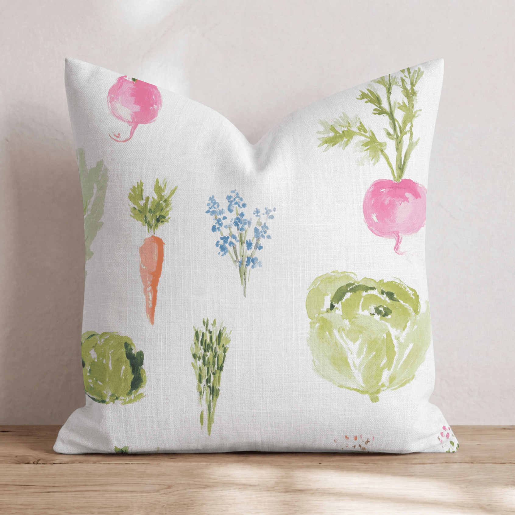 Backyard Garden Throw Pillow - Hillcroft Home
