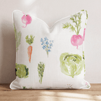 Backyard Garden Throw Pillow - Hillcroft Home
