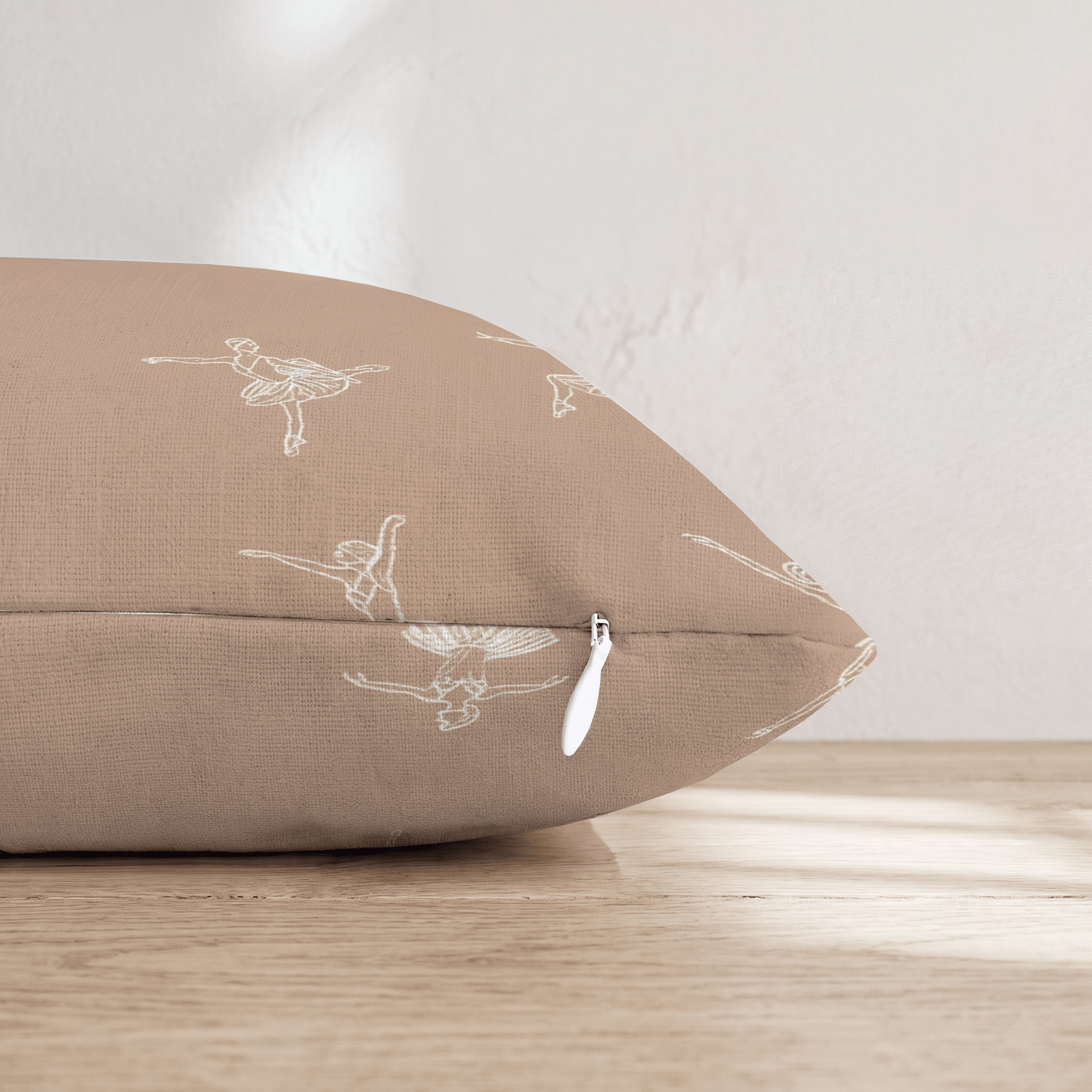 Ballet Sketches Throw Pillow - Hillcroft Home