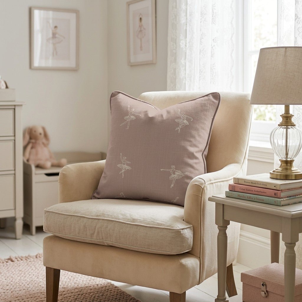 Ballet Sketches Throw Pillow - Hillcroft Home