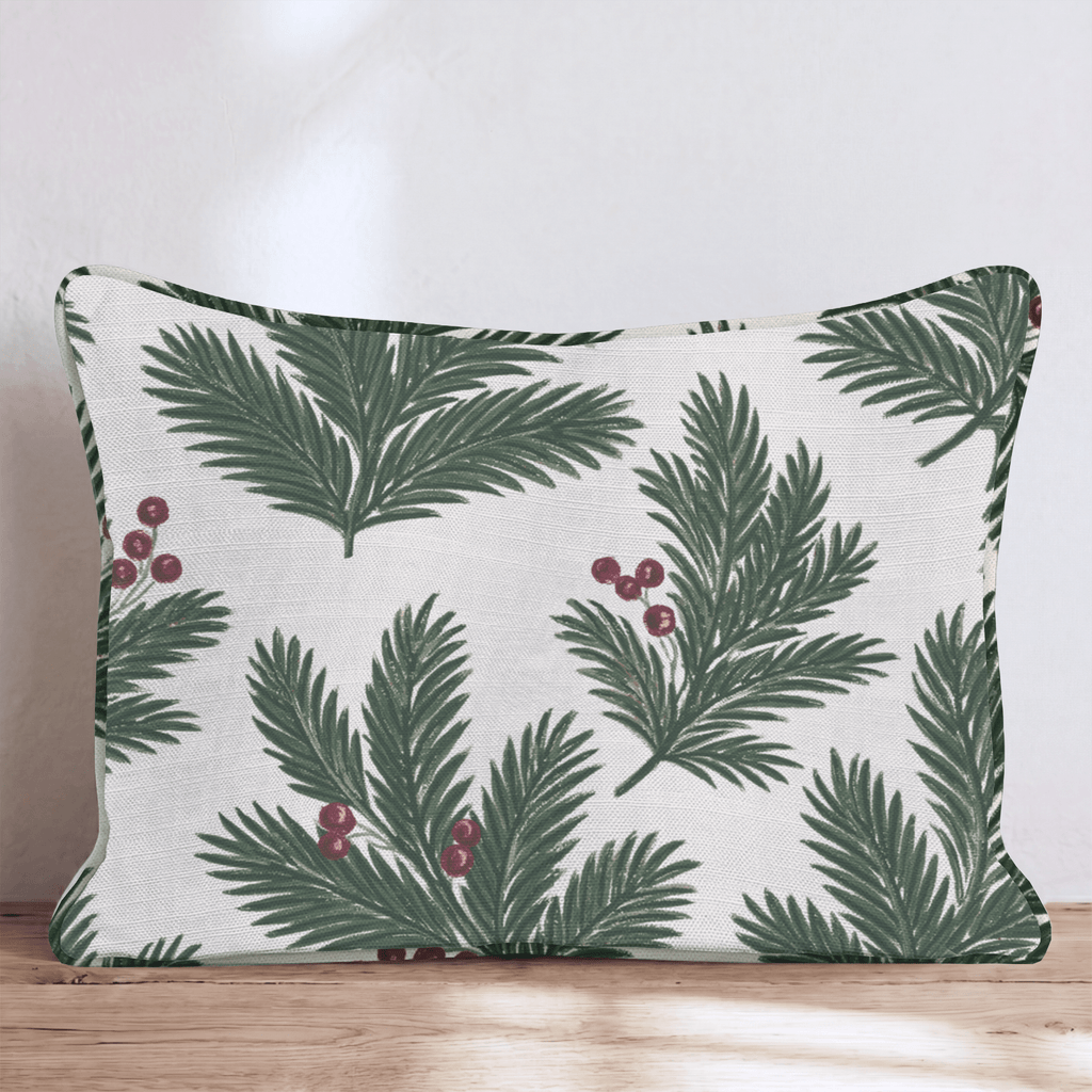 Balsam & Berries Throw Pillow throw pillow - Hillcroft Home