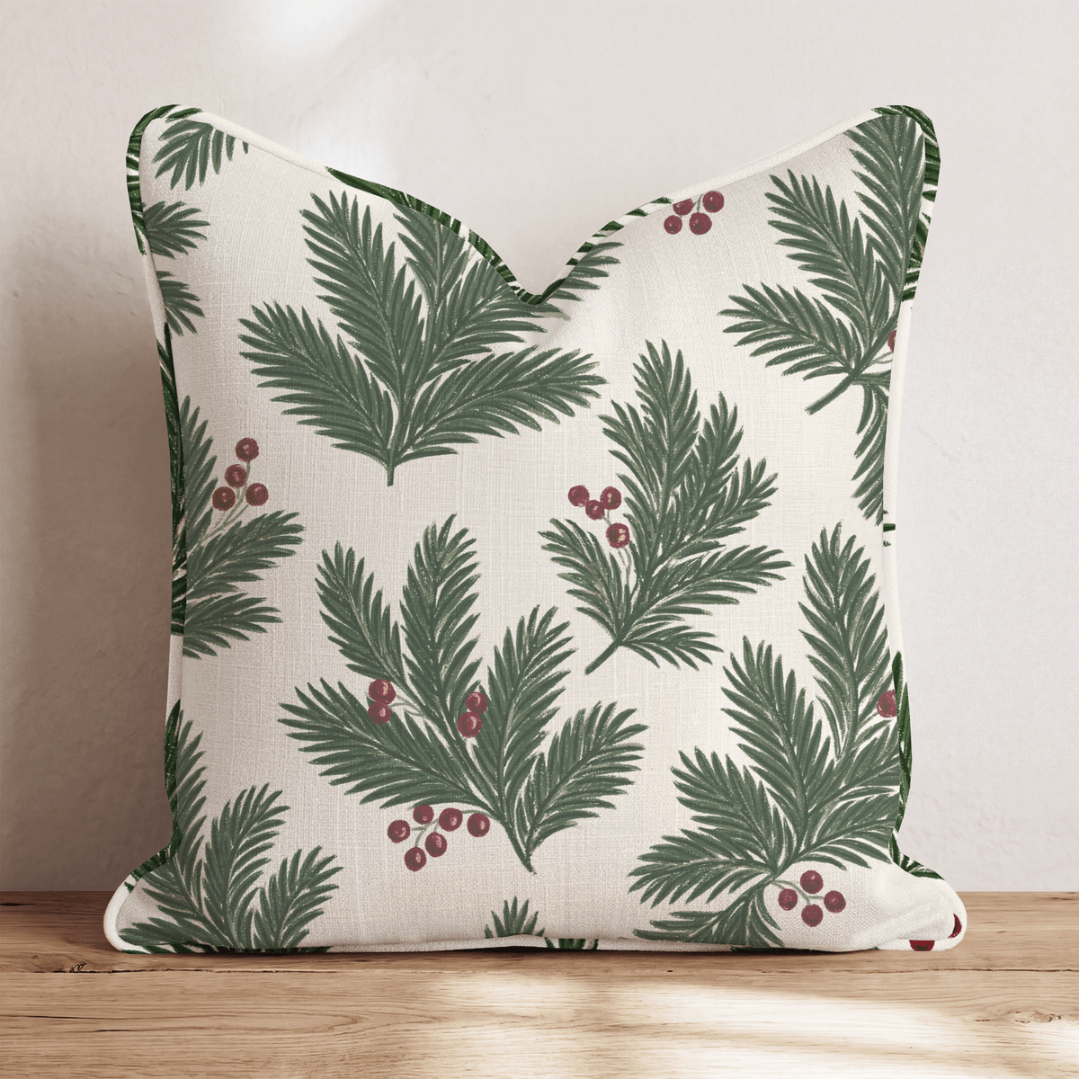 Balsam & Berries Throw Pillow throw pillow - Hillcroft Home