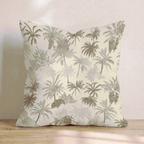 Banana Leaf Throw Pillow - Hillcroft Home