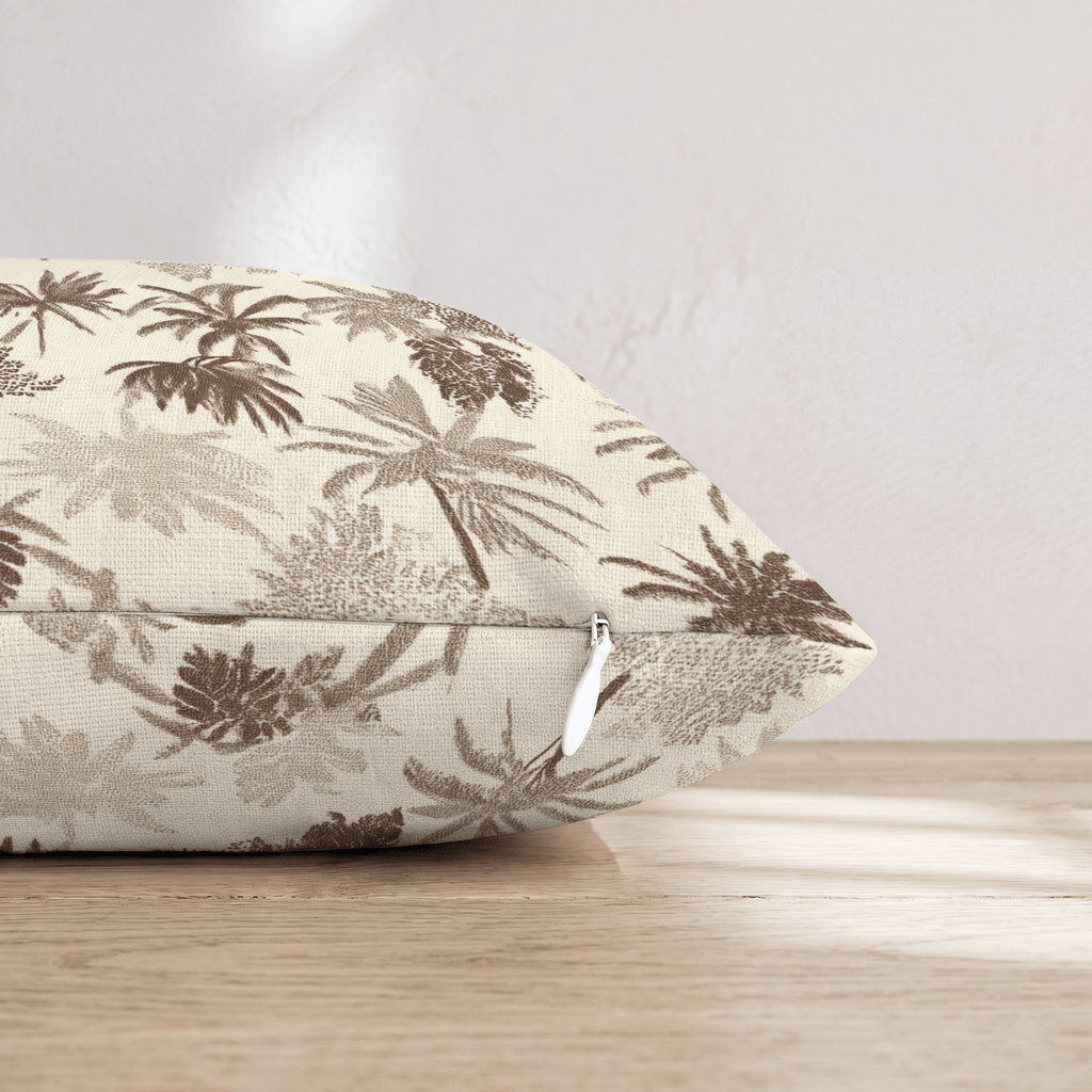 Banana Leaf Throw Pillow - Hillcroft Home