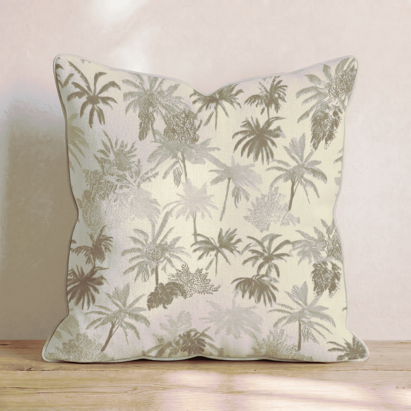 Banana Leaf Throw Pillow - Hillcroft Home