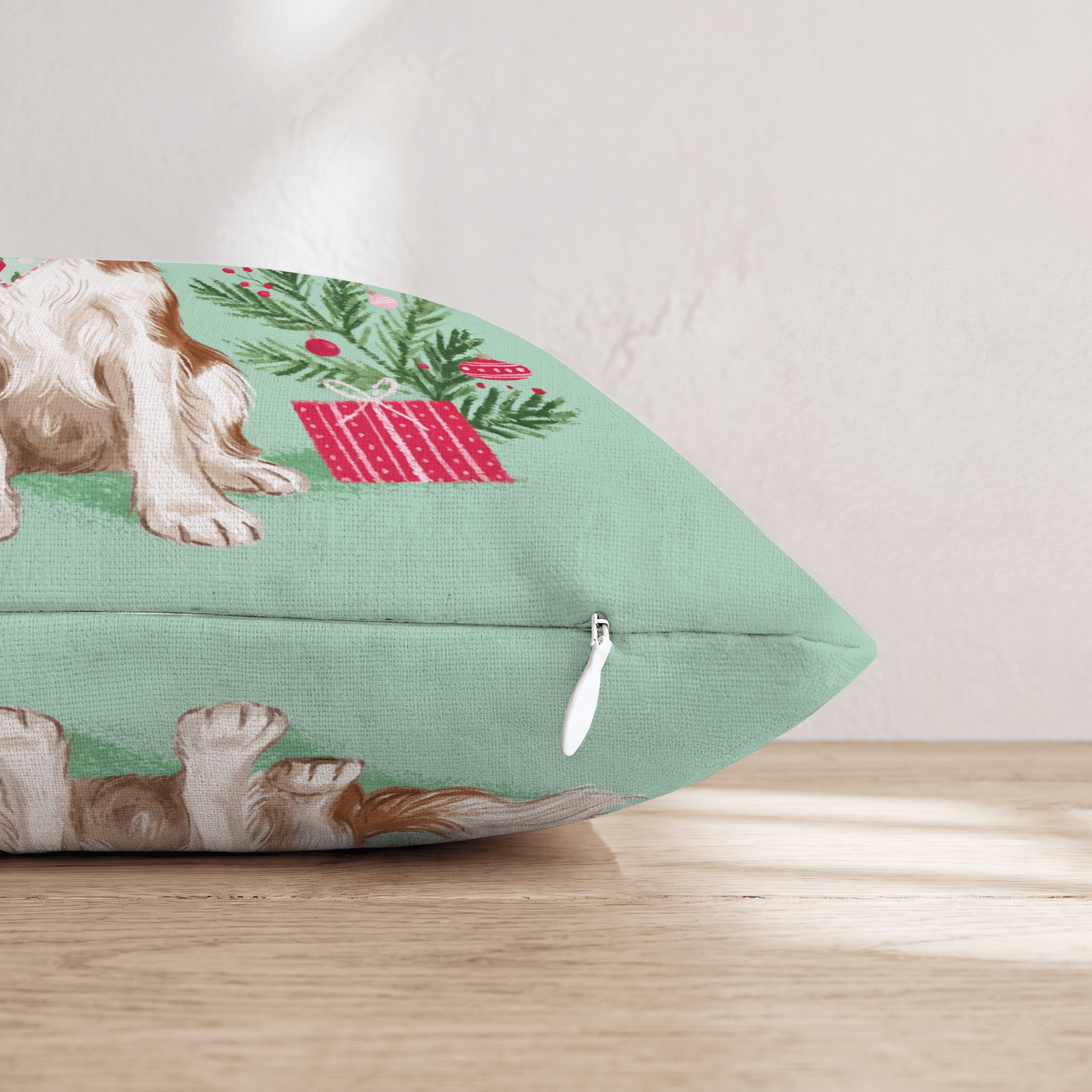 Bandana Cavalier King Charles Spaniel Gift Throw Pillow - Hillcroft Home