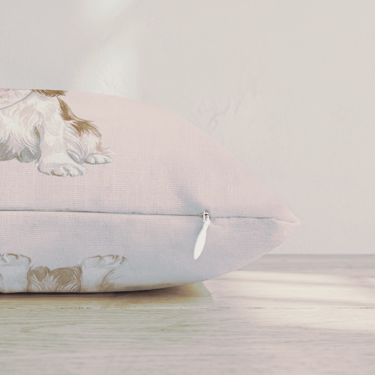 Bandana Cavalier King Charles Spaniel Throw Pillow throw pillow - Hillcroft Home
