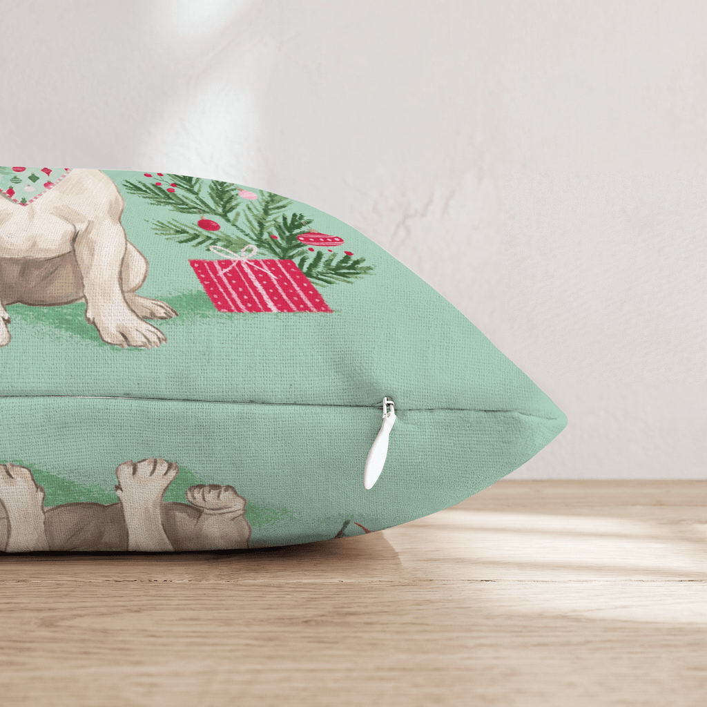 Bandana French Bulldog Gift Throw Pillow - Hillcroft Home