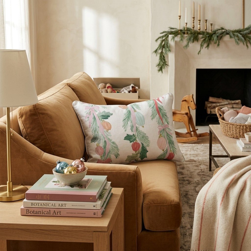 Barely Decorated Throw Pillow - Hillcroft Home