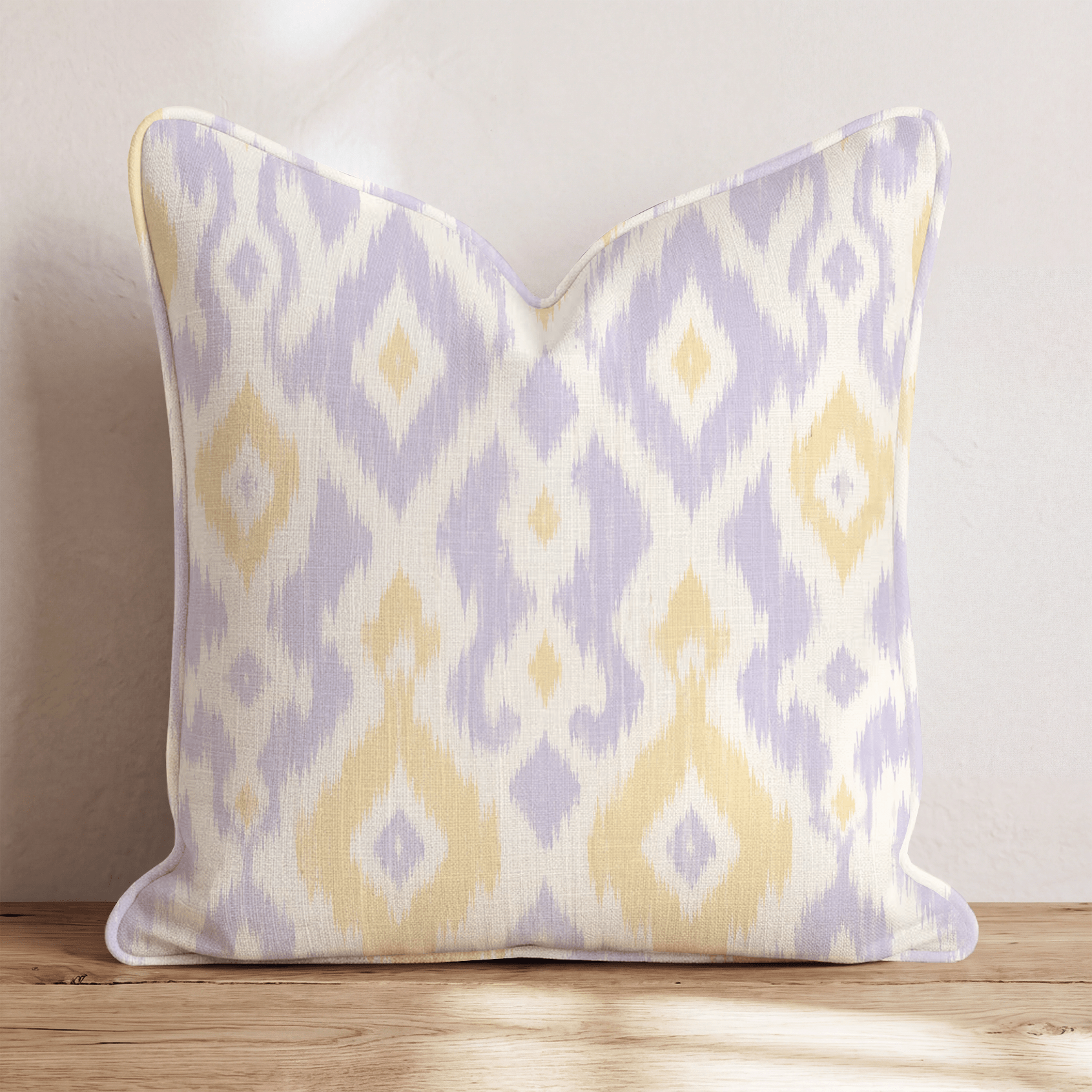 Barkley Ikat Throw Pillow - Hillcroft Home