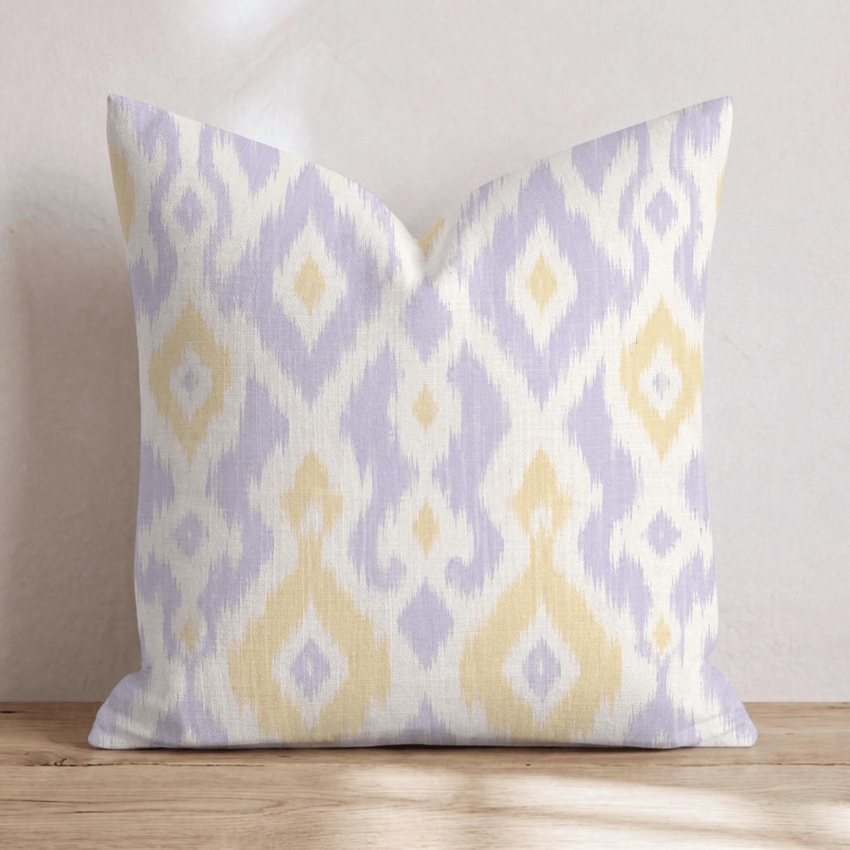 Barkley Ikat Throw Pillow - Hillcroft Home