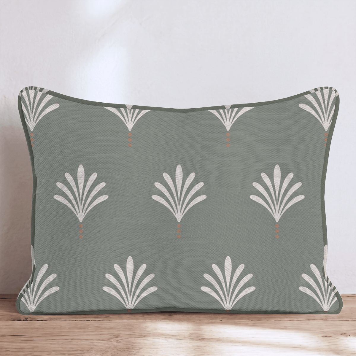 Barrow Palm Throw Pillow throw pillow - Hillcroft Home