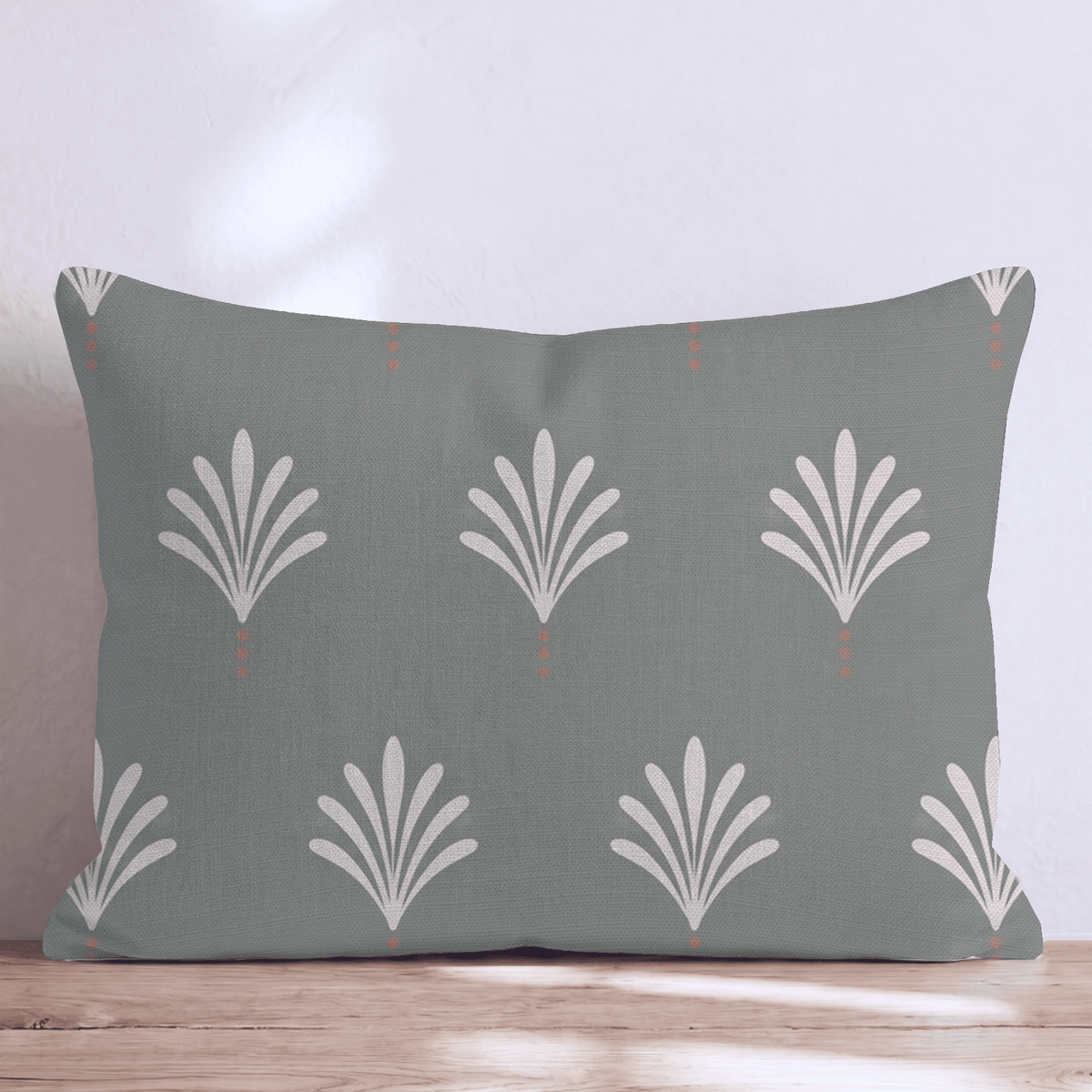 Barrow Palm Throw Pillow throw pillow - Hillcroft Home