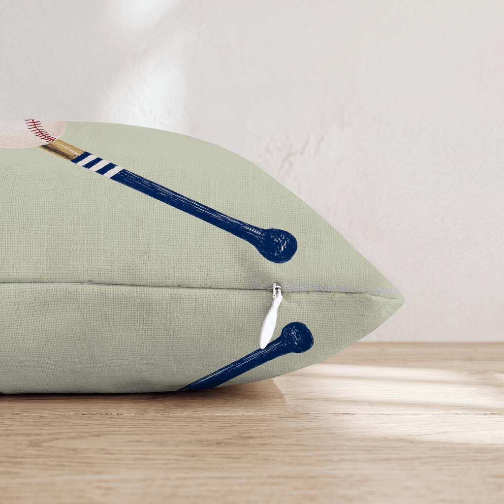 Baseball Bats Throw Pillow - Hillcroft Home