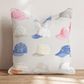 Baseball Caps Throw Pillow - Hillcroft Home