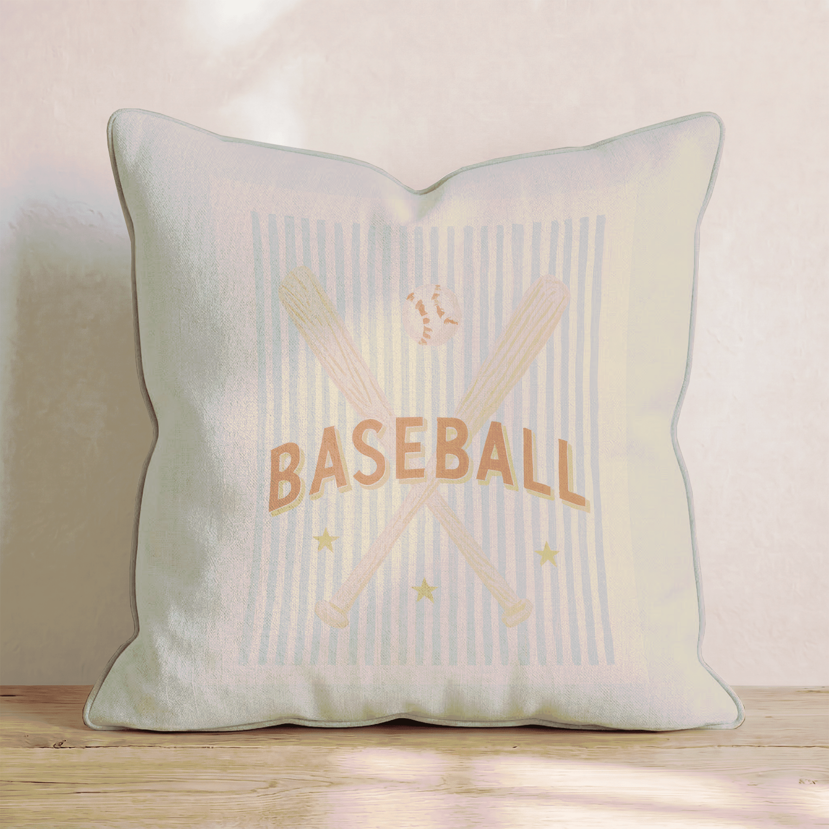 Baseball Classic Throw Pillow - Hillcroft Home