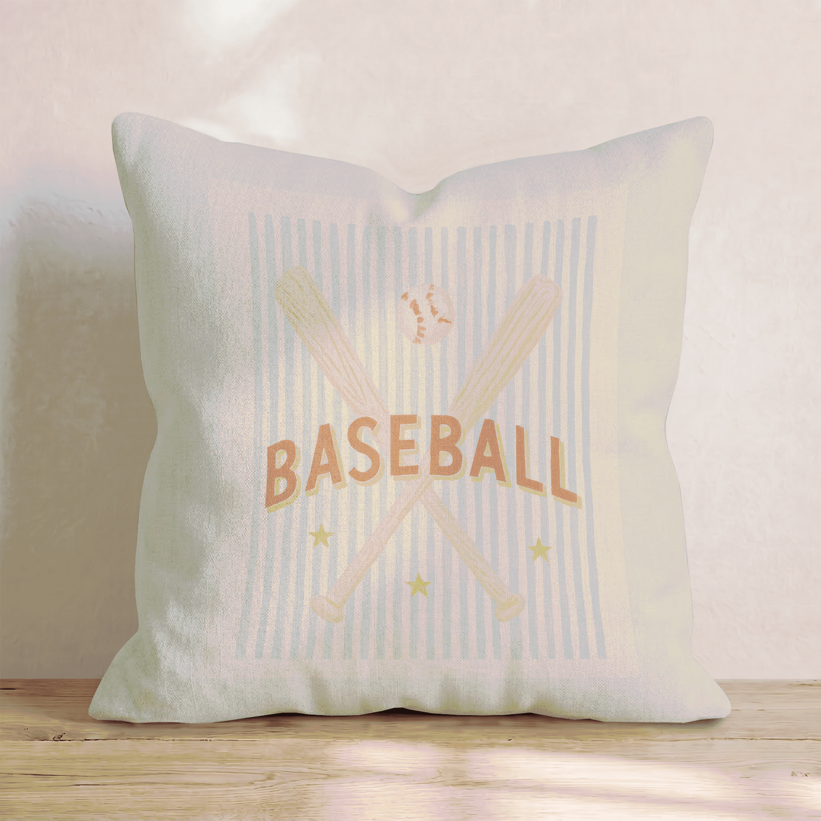 Baseball Classic Throw Pillow - Hillcroft Home