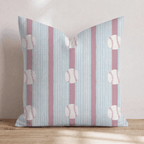 Baseball Stripes Throw Pillow - Hillcroft Home