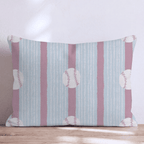 Baseball Stripes Throw Pillow - Hillcroft Home