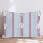 Baseball Stripes Throw Pillow - Hillcroft Home