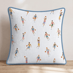 Basketball Fiesta Throw Pillow - Hillcroft Home
