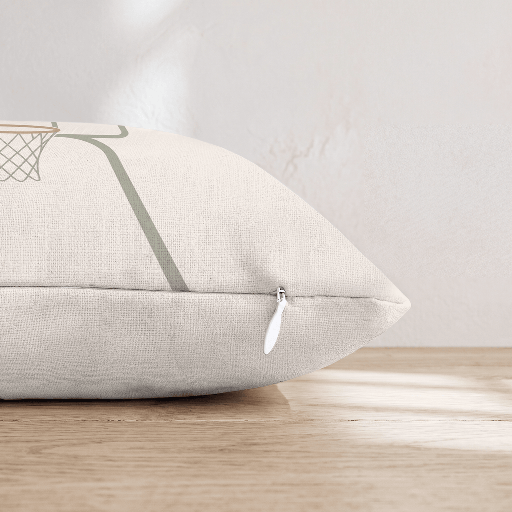 Basketball Goal Throw Pillow - Hillcroft Home