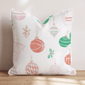 Basketball Ornament Mix Throw Pillow - Hillcroft Home