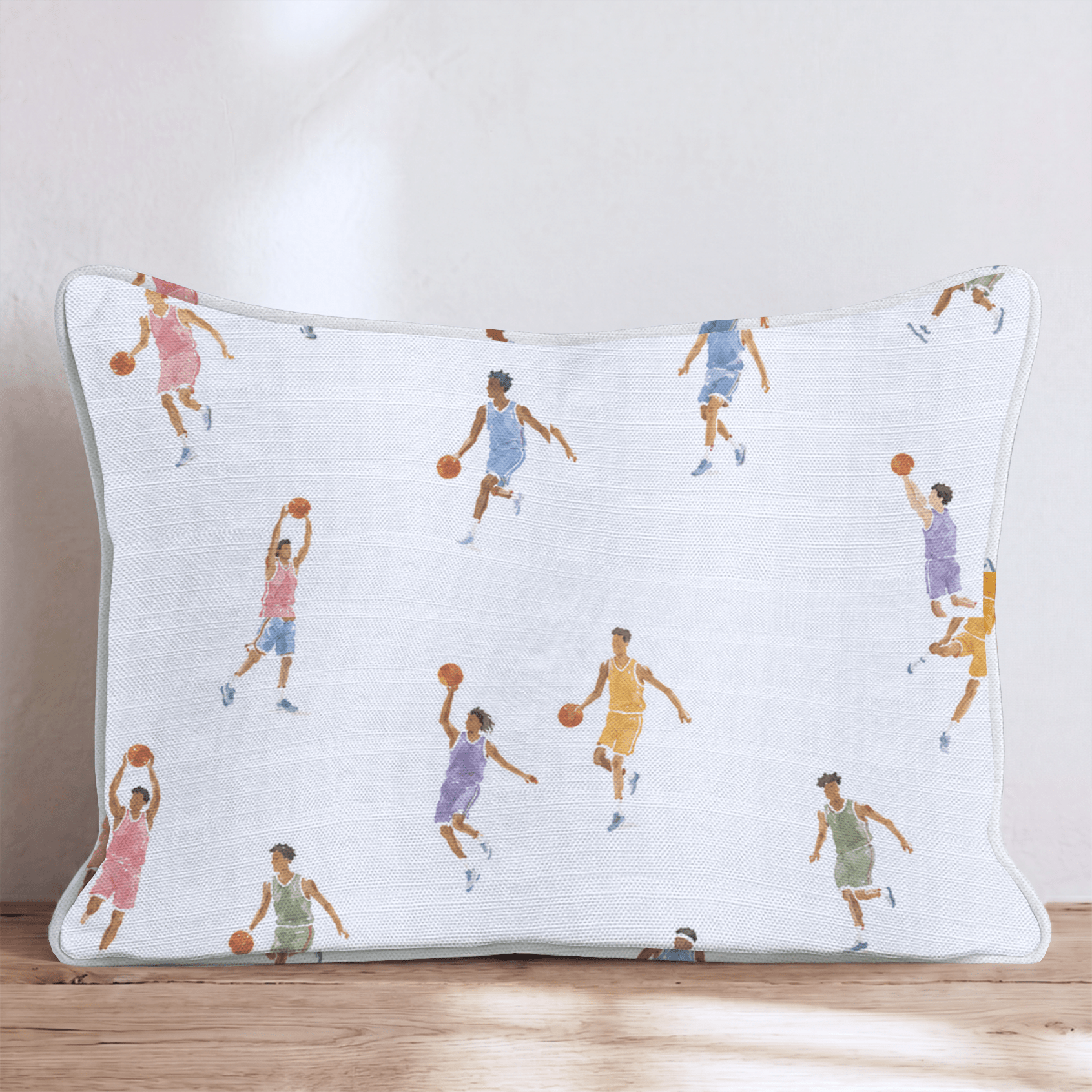 Basketball Party Throw Pillow - Hillcroft Home