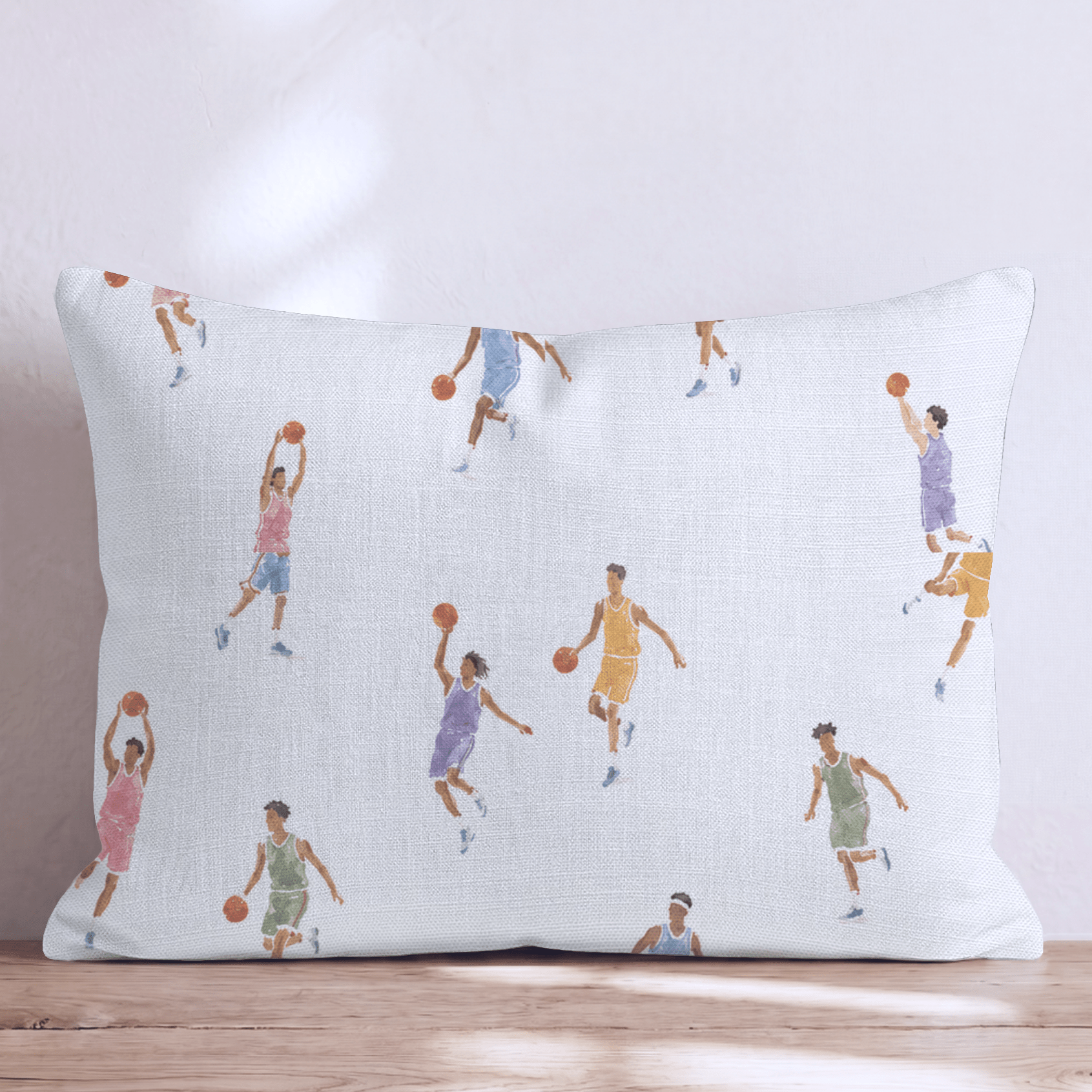 Basketball Party Throw Pillow - Hillcroft Home