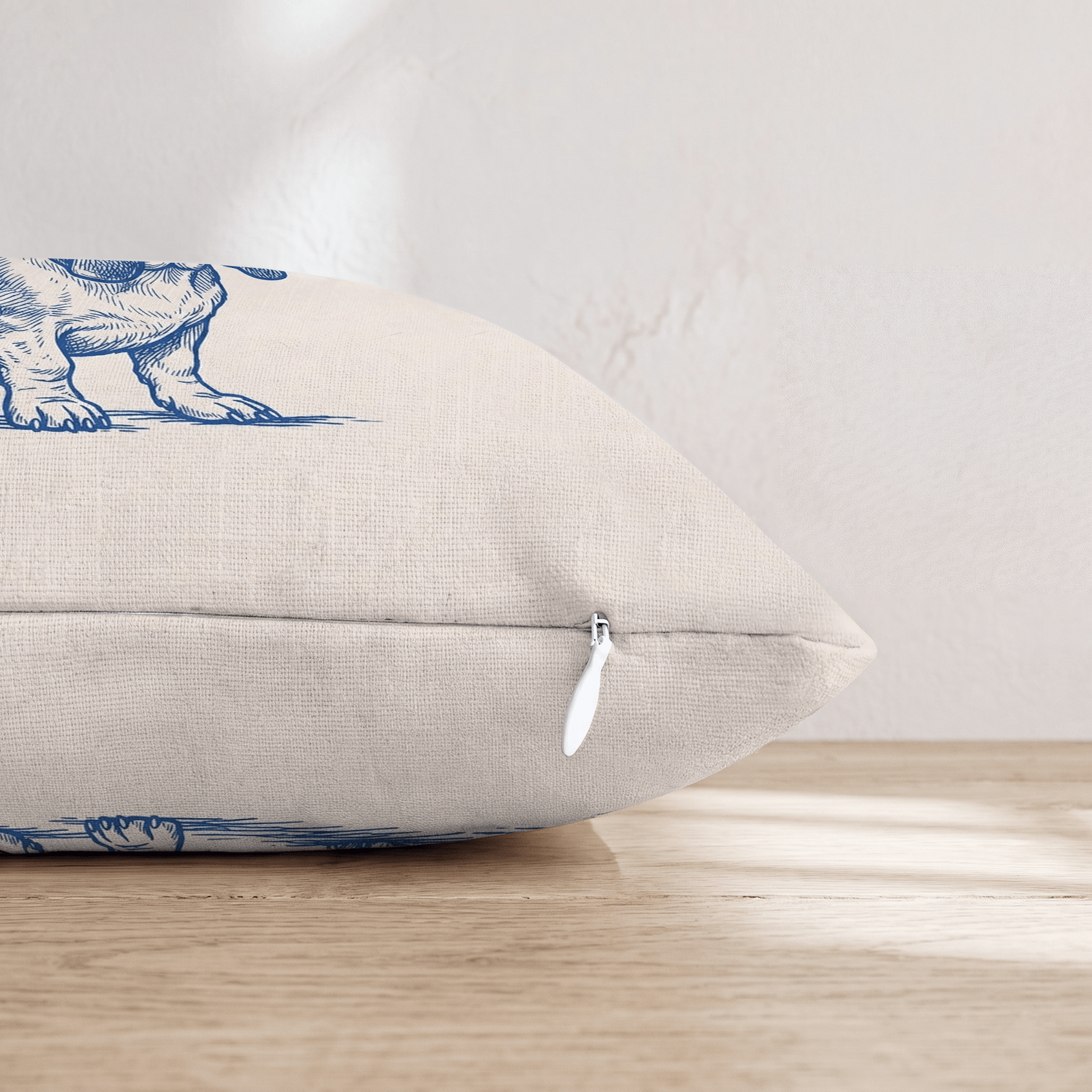 Basset Hound Pickleball Throw Pillow - Hillcroft Home
