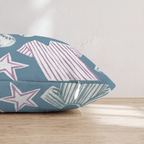 Bats & Bases_ Throw Pillow - Hillcroft Home